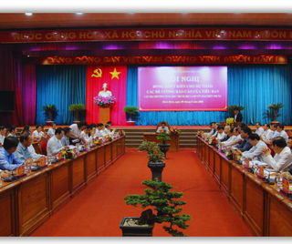 Hội nghị đóng góp ý kiến về Dự thảo đề cương báo cáo của Tiểu ban điều lệ Đảng Đại hội XIV