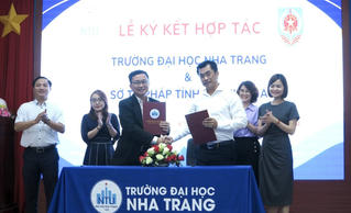 Sở Tư pháp tỉnh Khánh Hòa và Trường Đại học Nha Trang ký kết hợp tác