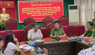 Phú Yên: Ký kết chương trình phối hợp triển khai thực hiện tín dụng đối với người chấp hành xong án phạt tù 