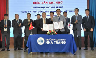 Trường Đại học Nha Trang và Công ty Đóng tàu HD Hyundai Việt Nam ký kết thỏa thuận hợp tác