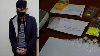 Bắt quả tang đối tượng tàng trữ trái phép các chất ma túy