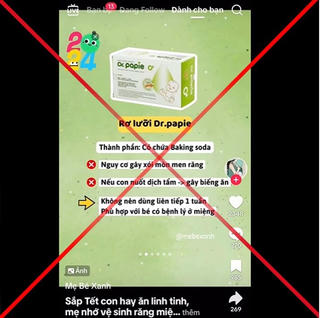 Thêm một TikToker bị xử phạt vì lan truyền thông tin sai sự thật 