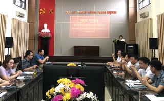 Sở Tư pháp tỉnh Nam Định bồi dưỡng kiến thức pháp luật Giao thông Đường bộ cho báo cáo viên cấp huyện