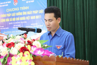 Tỉnh Đoàn Nam Định tổ chức truyền thông Pháp luật cho học sinh
