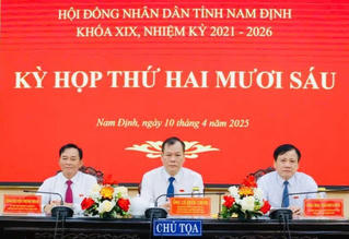 Nam Định tổ chức kỳ họp thứ 26 HĐND tỉnh khóa XIX