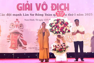 Giải múa Lân Sư Rồng quốc gia lần đầu tiên được tổ chức tại Nam Định