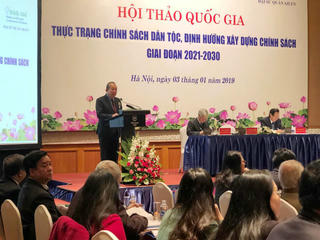 Năm 2019: Chính phủ xây dựng đề án tổng thể đầu tư phát triển vùng dân tộc thiểu số và miền núi