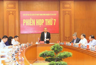 Ban Chỉ đạo Cải cách tư pháp Trung ương họp phiên thứ 7