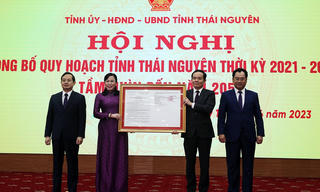 Công bố quy hoạch tỉnh Thái Nguyên thời kỳ 2021-2030, tầm nhìn 2050