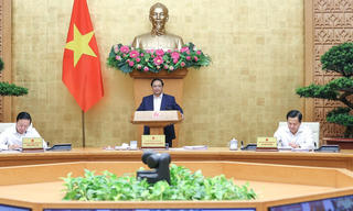 Thủ tướng Phạm Minh Chính chủ trì phiên họp Chính phủ với các địa phương