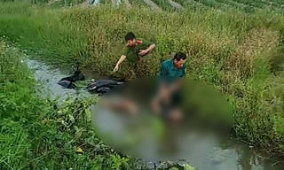 Đi tập thể dục, người dân phát hiện nam thanh niên tử vong dưới mương nước 