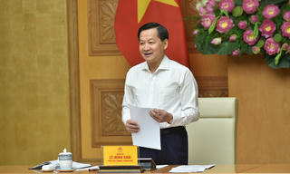 Phó Thủ tướng Lê Minh Khái chủ trì phiên họp Ban chỉ đạo điều hành giá