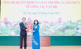 Ông Lưu Ngọc Hà giữ chức Bí thư Quận uỷ Bắc Từ Liêm