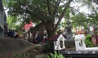 Hà Nội: Phát hiện thi thể người đàn ông treo cổ tử vong trong nghĩa trang