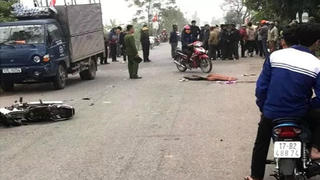 2 nam sinh lớp 10 gặp tai nạn thương tâm trên đường về nhà sau khi tập quân sự