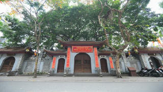 Điều chỉnh giảm chiều cao hạng mục Giảng đường dự án tu bổ, tôn tạo di tích chùa Hòe Nhai ở Hà Nội