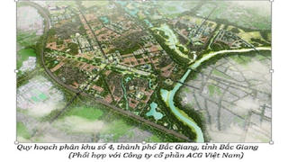Sắp có khu đô thị rộng gần 100ha tại TP. Bắc Giang
