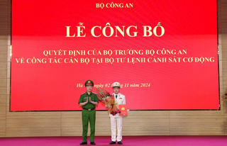 Giám đốc Công an tỉnh Sơn La làm Tư lệnh Cảnh sát Cơ động