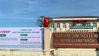 Ngân hàng Chính sách xã hội huyện Quảng Trạch dư nợ đạt hơn 500 tỷ đồng