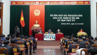 Quảng Bình: Khai mạc kỳ họp thứ 4, HĐND tỉnh khóa XVIII