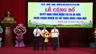 ‘Mốc son’ của thị xã Ba Đồn sau hơn 10 năm xây dựng Nông thôn mới