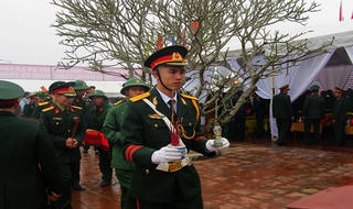 Quảng Trị truy điệu và an táng 40 hài cốt liệt sỹ 