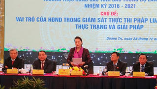 Chủ tịch Quốc hội dự Hội nghị Thường trực HĐND các tỉnh Bắc Trung Bộ