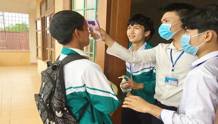 Học sinh các cấp ở Quảng Trị nghỉ tiếp đến khi có thông báo mới
