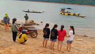 Nam sinh chết đuối trên hồ thủy điện Rào Quán 