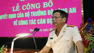 Phó Giám đốc Công an tỉnh Thừa Thiên Huế được điều động làm Giám đốc Công an Quảng Trị 