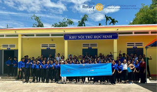 Rotary Club of Da Nang chung tay nâng cấp và xây mới khu nội trú của trường THPT Hiệp Đức