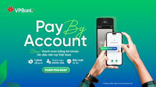 VPBank dẫn đầu xu hướng thanh toán 'một chạm' bằng tài khoản tại Việt Nam