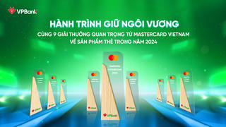 VPBank 5 năm liên tiếp được Mastercard vinh danh nhiều giải thưởng danh giá 