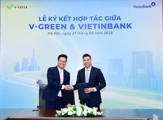 V-Green và VietinBank ký kết hợp tác, đồng hành phát triển hạ tầng trạm sạc ô tô điện Vinfast