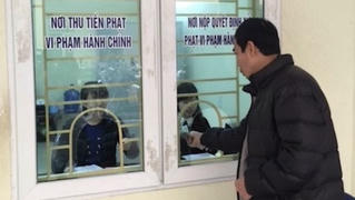 Hải Phòng dừng hoạt động Điểm thu phạt tại trụ sở Phòng Cảnh sát giao thông đường bộ - đường sắt