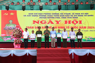 Thái Bình tổ chức Ngày hội toàn dân bảo vệ an ninh Tổ quốc điểm