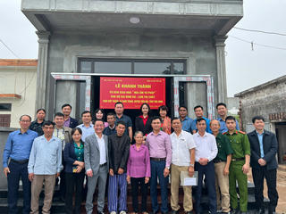 Báo Pháp luật Việt Nam trao “Mái ấm Tư pháp" tại huyện Tiền Hải, Thái Bình