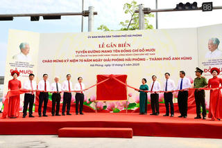 Hải Phòng: Long trọng tổ chức lễ gắn tên đường Đỗ Mười – Tri ân vị lãnh tụ kiệt xuất