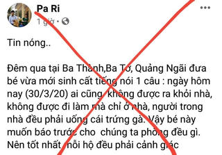 Người dân Ba Tơ đổ xô đi mua trứng gà để uống phòng dịch bệnh