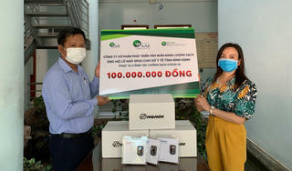 Công ty Cổ phần Phát triển tầm nhìn Năng lượng sạch chung tay hỗ trợ Bình Định phòng, chống dịch COVID-19 