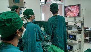 Phẫu thuật nội soi cắt khối tá tụy - bước tiến mới của Bệnh viện Đa khoa tỉnh Bình Định