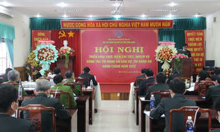 Thi hành án dân sự Bình Định vượt chỉ tiêu