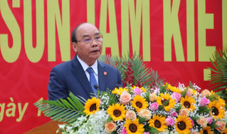 Chủ tịch nước Nguyễn Xuân Phúc dự lễ khánh thành Đền thờ Tây Sơn Tam kiệt