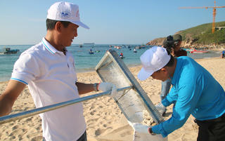 Du lịch Bình Định chung tay bảo vệ môi trường biển