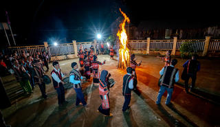 Đặc sắc văn hóa truyền thống của người Bahnar, Hrê ở An Lão