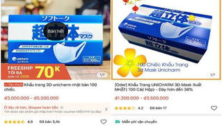 Gỡ bỏ gần 8.900 gian hàng “nâng” giá khẩu trang, nước sát khuẩn