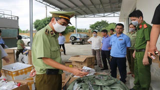 Tiêu hủy hơn 2 tỷ đồng hàng hóa là tang vật do vi phạm hành chính