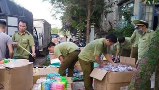 Tịch thu hơn 4.000 sản phẩm đồ chơi trẻ em nhập lậu