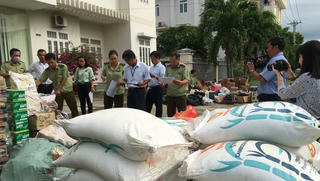 Tiêu hủy hơn 13 tấn hàng hóa giả mạo nhãn hiệu