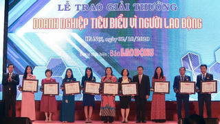 Yến sào Khánh Hòa được vinh danh trong Top 50 Doanh nghiệp tiêu biểu vì Người lao động